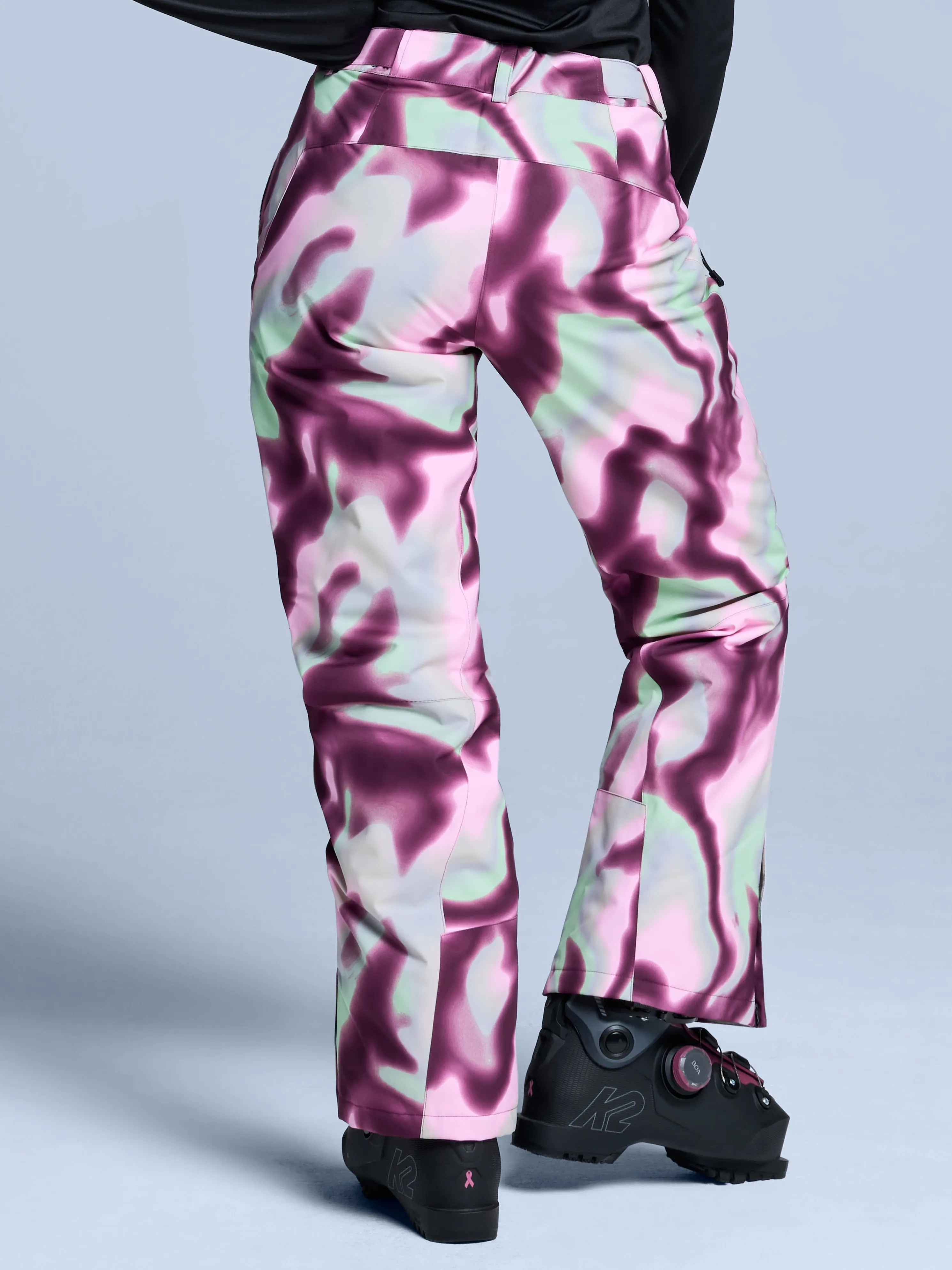 Arty 2L Insulated Pant Women | Pink Green