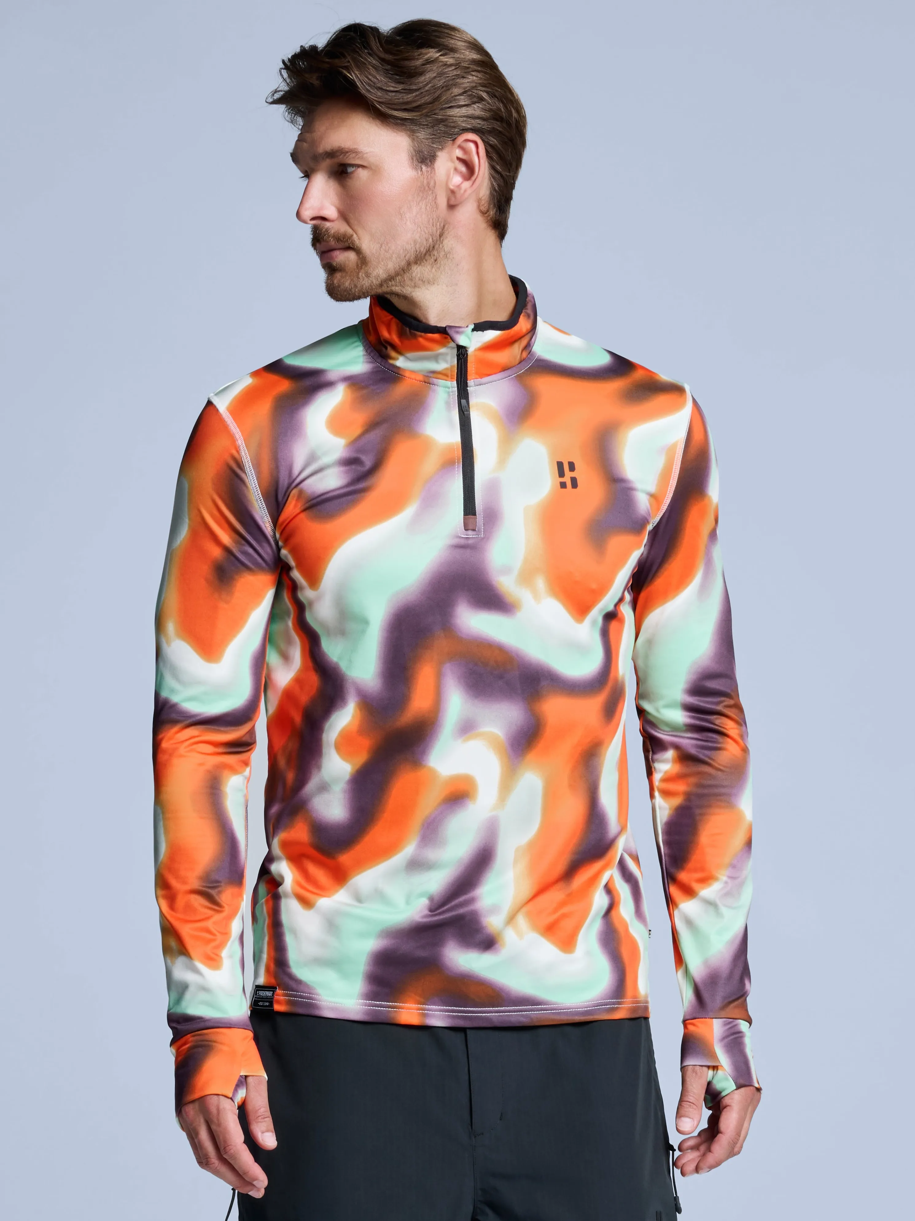 CL Pully Men | Orange Multi