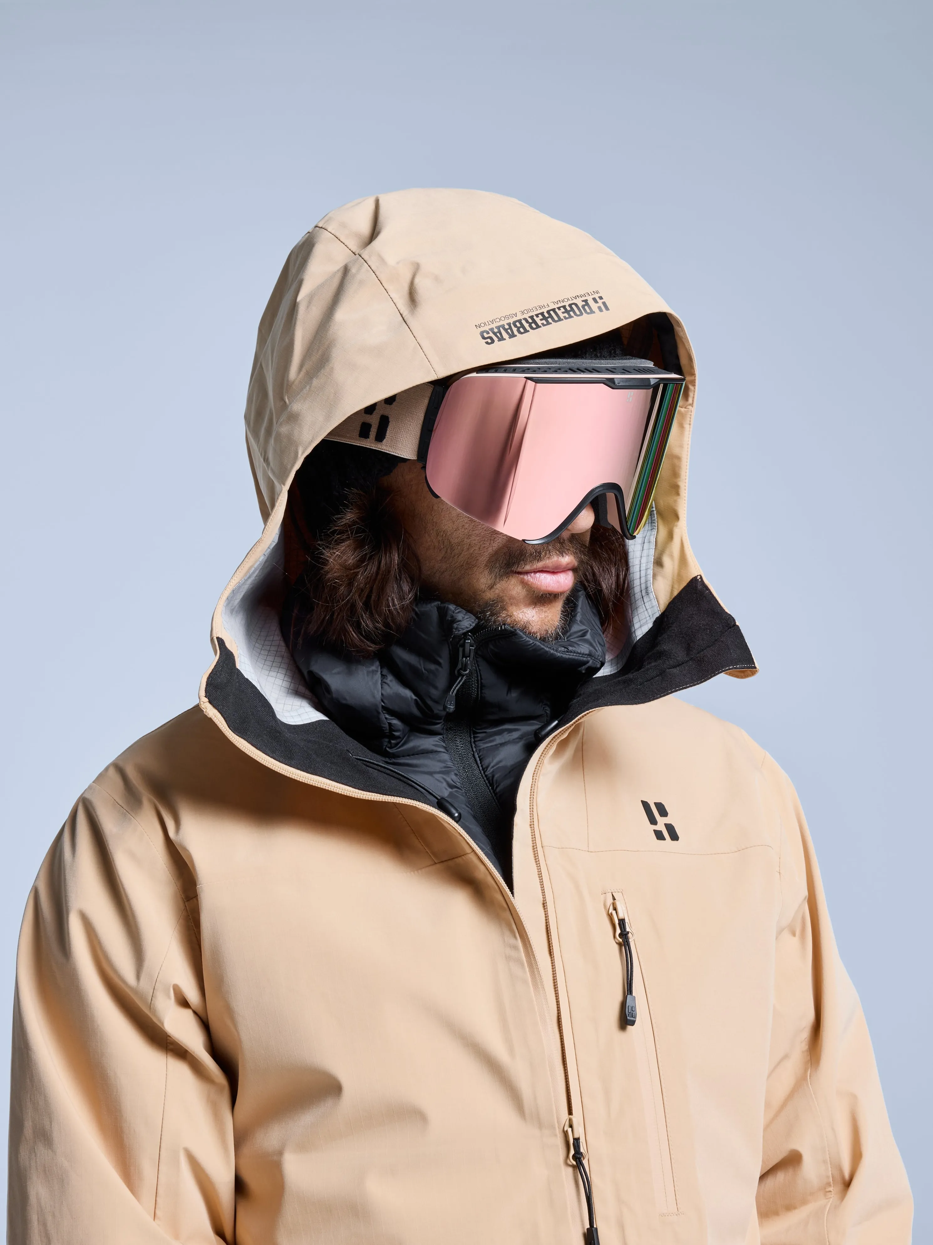 Freeride 3L Shell Jacket Men | Warm Sand