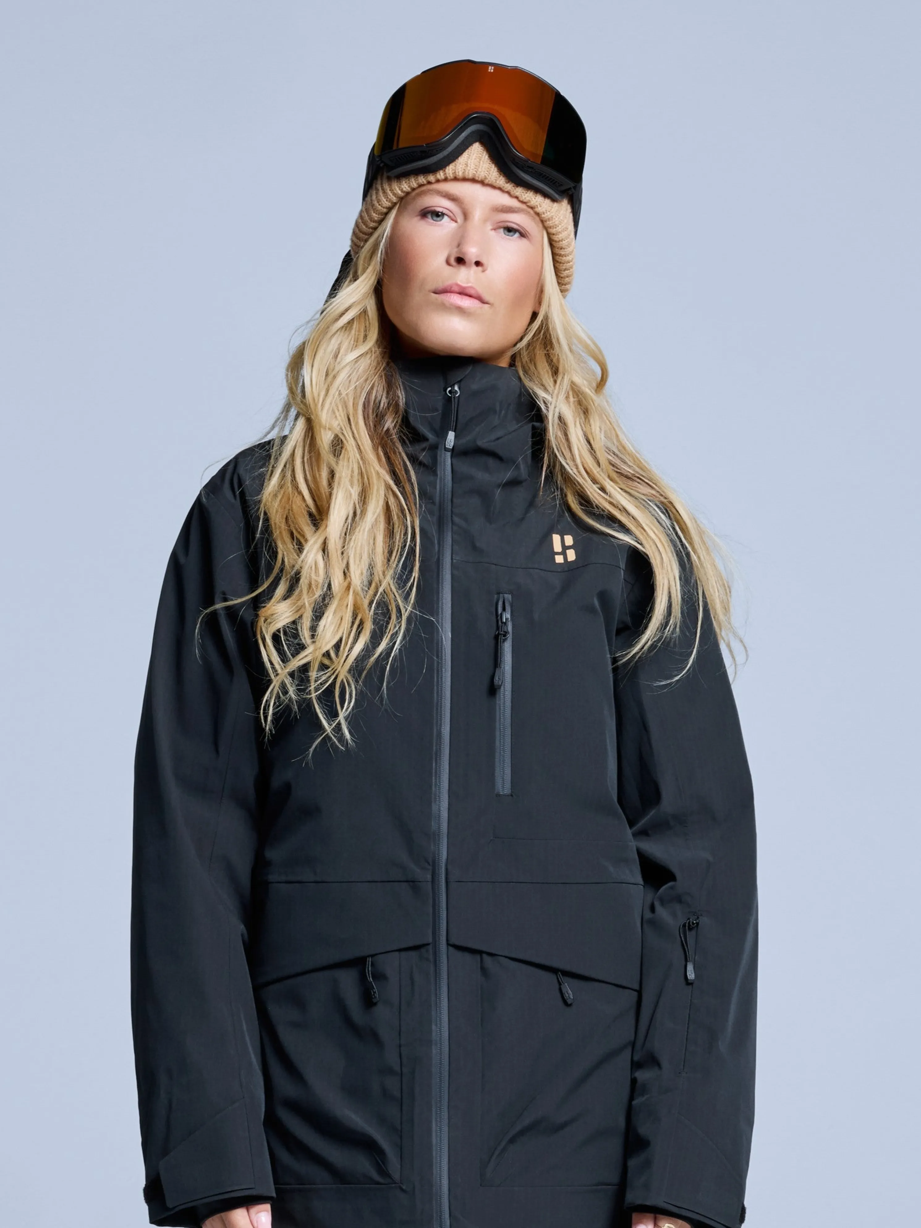 Freeride 3L Shell Jacket Women | Black