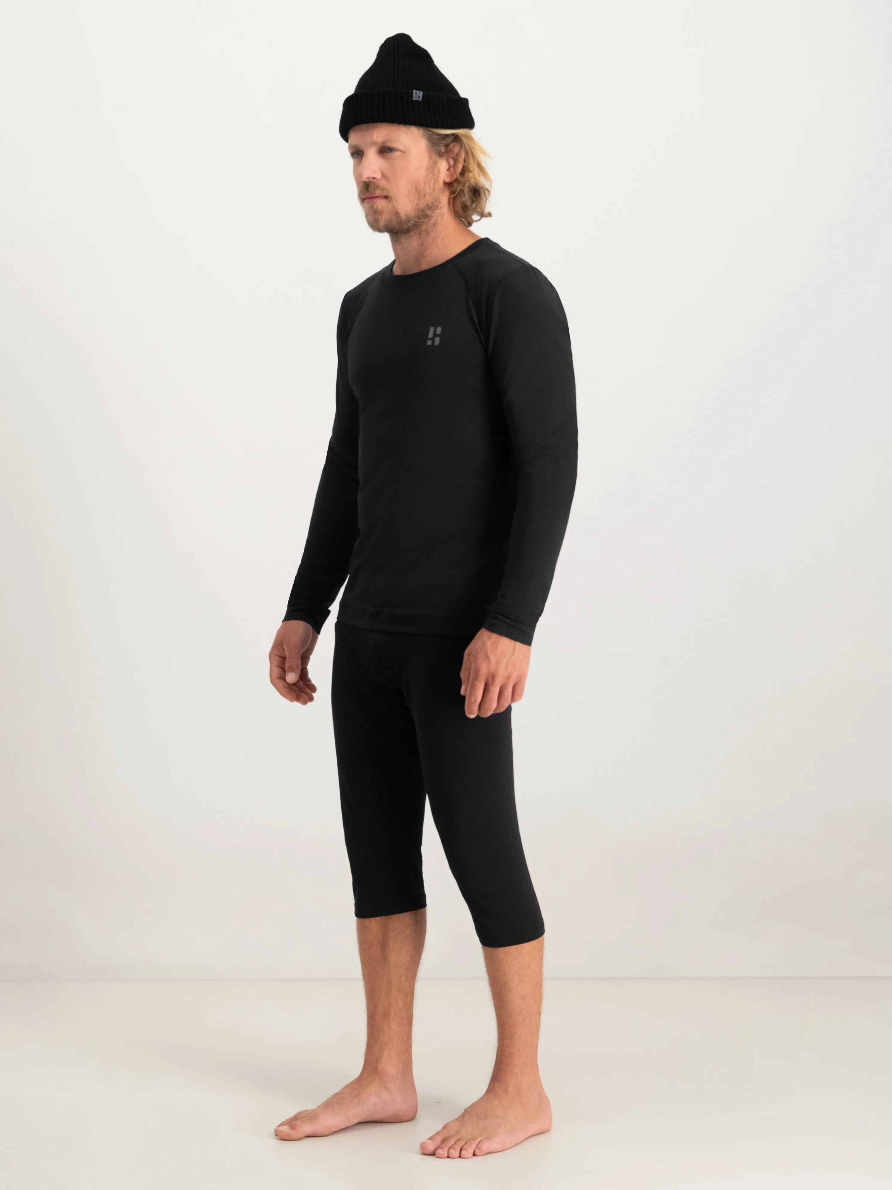 Lightweight Baselayer Shirt Men | Black
