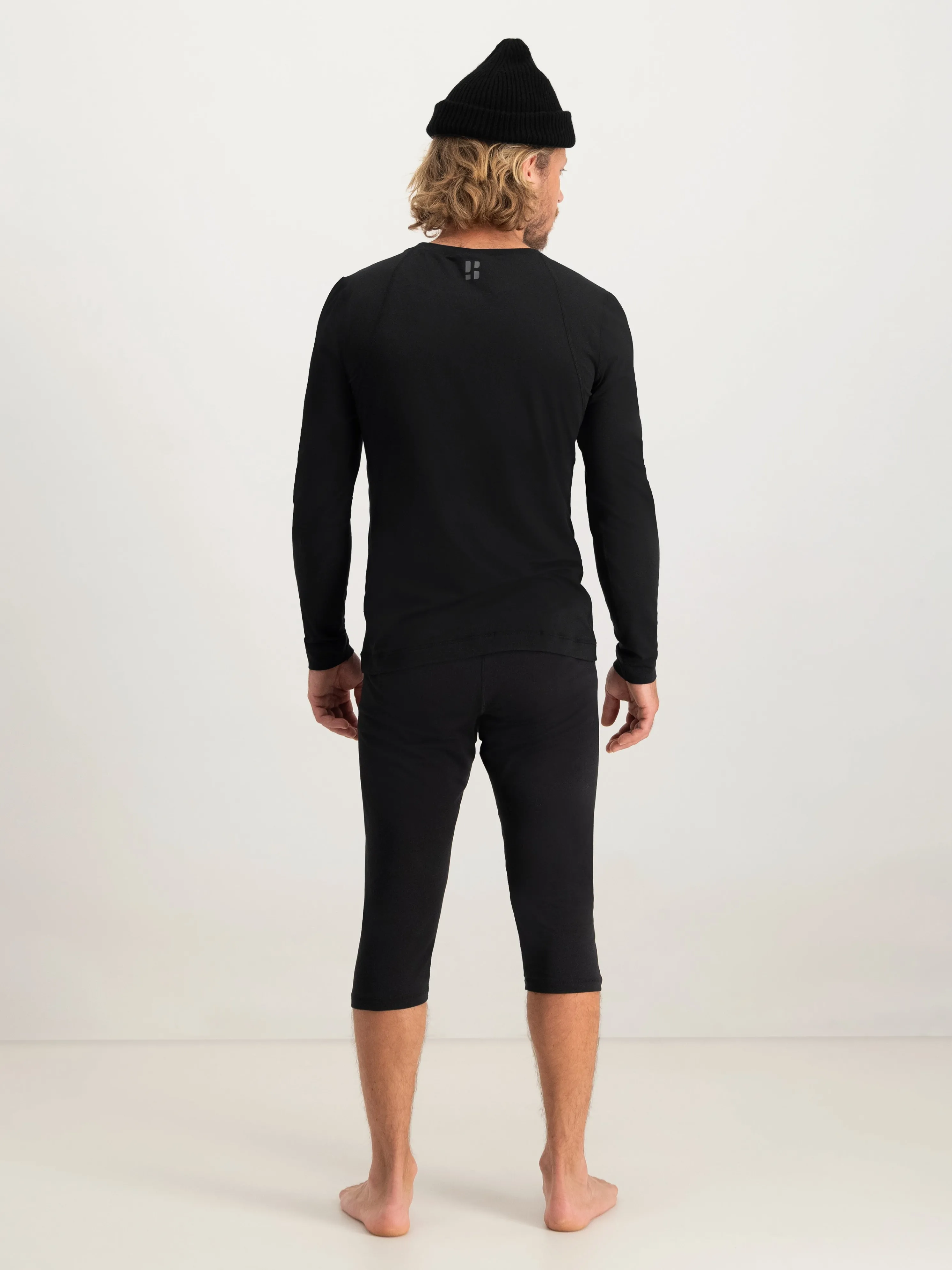Lightweight Baselayer Shirt Men | Black