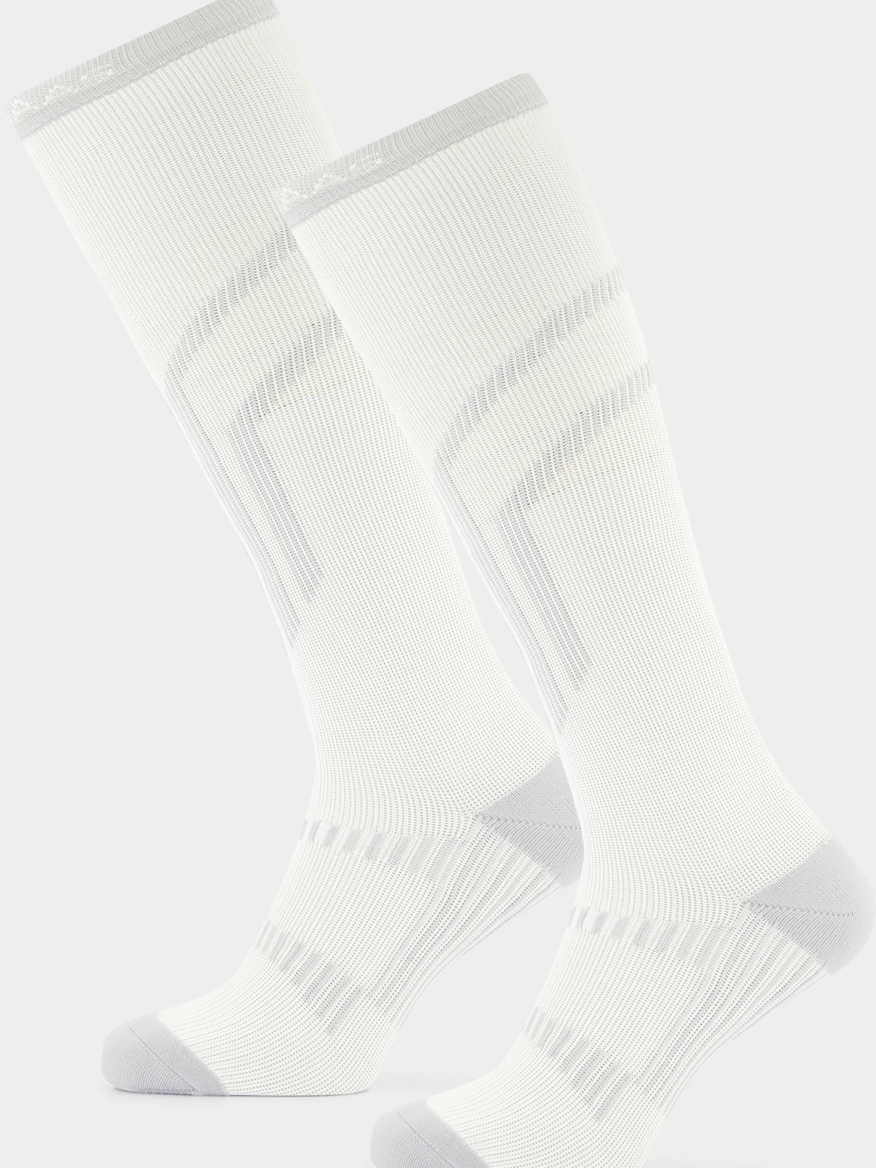 Lightweight Functional Ski Socks 2-pack | White