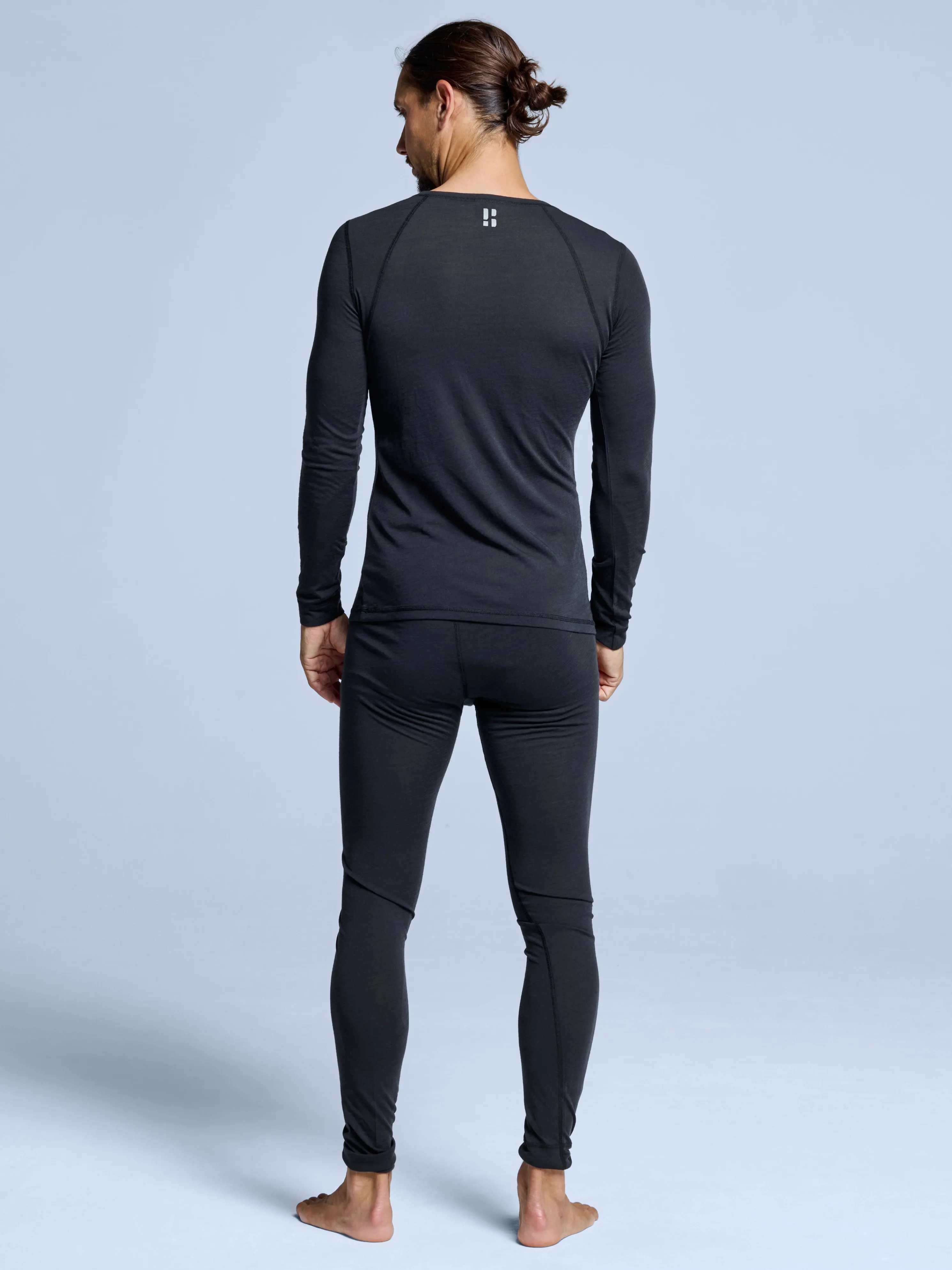 Merino Baselayer Pant Men | Black