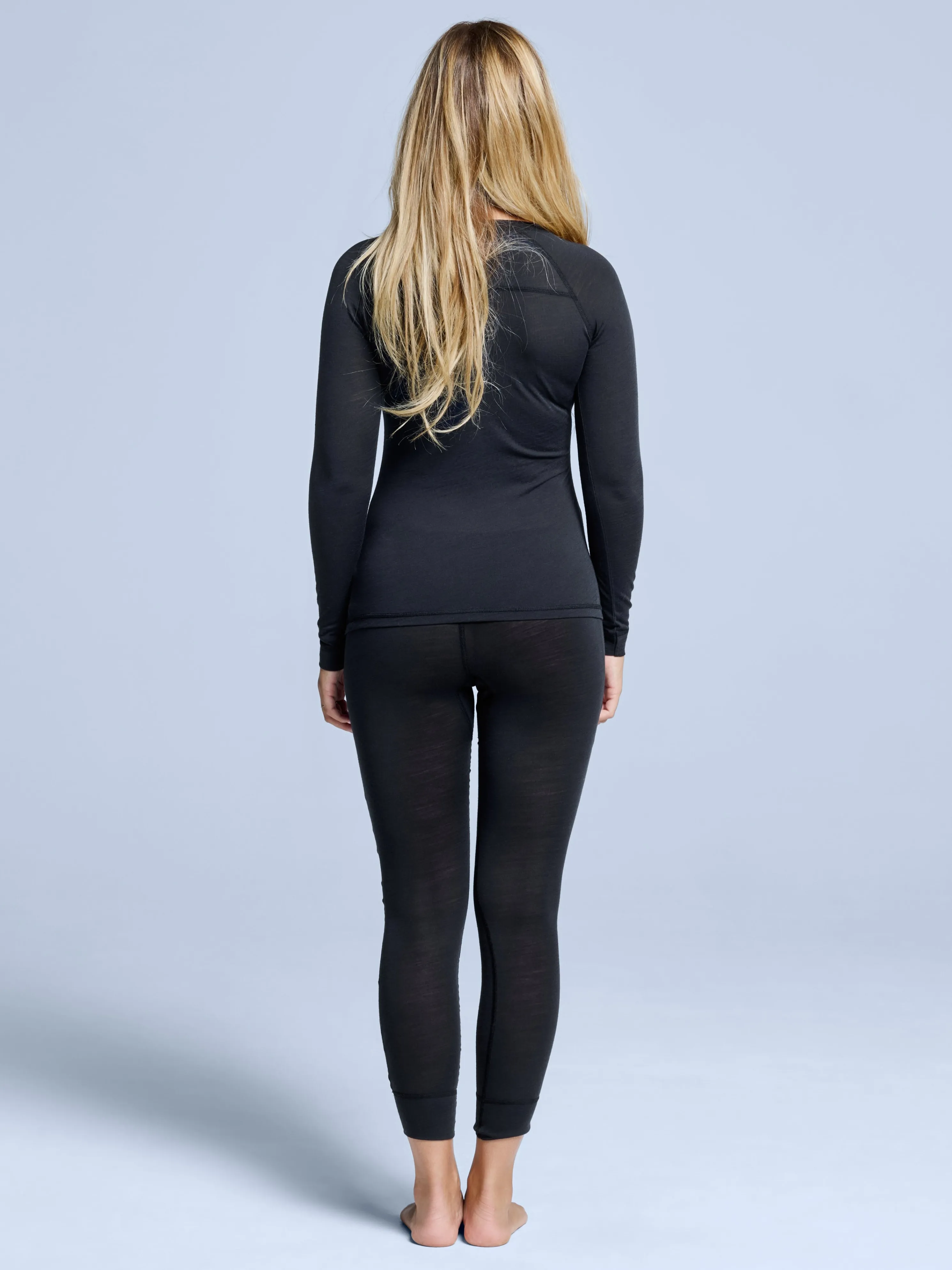 Merino Baselayer Shirt Women | Black
