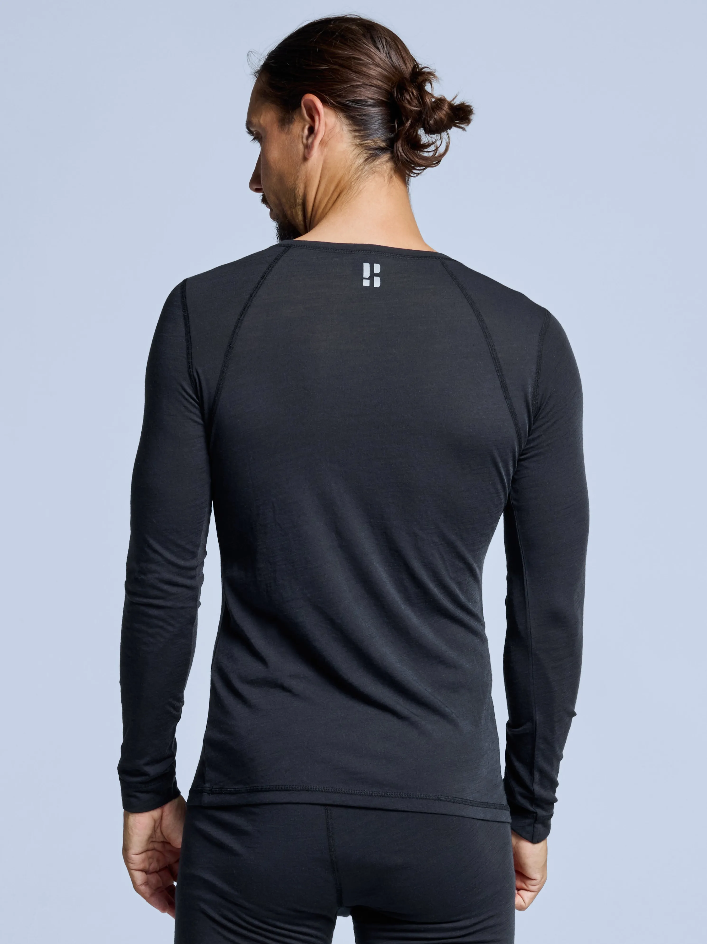 Merino Baselayer Shirt Men | Black