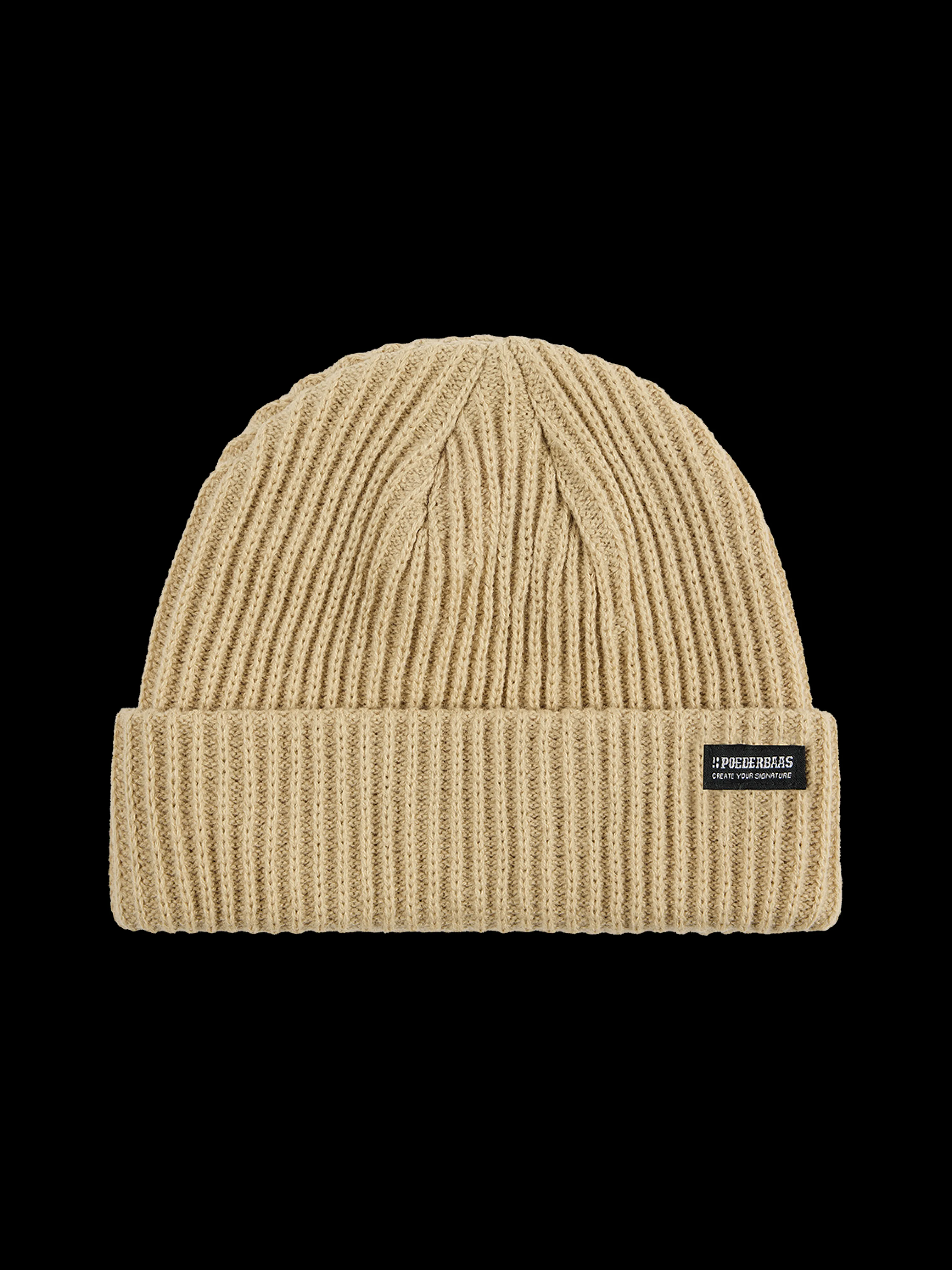Royal Rib Beanie | Sand