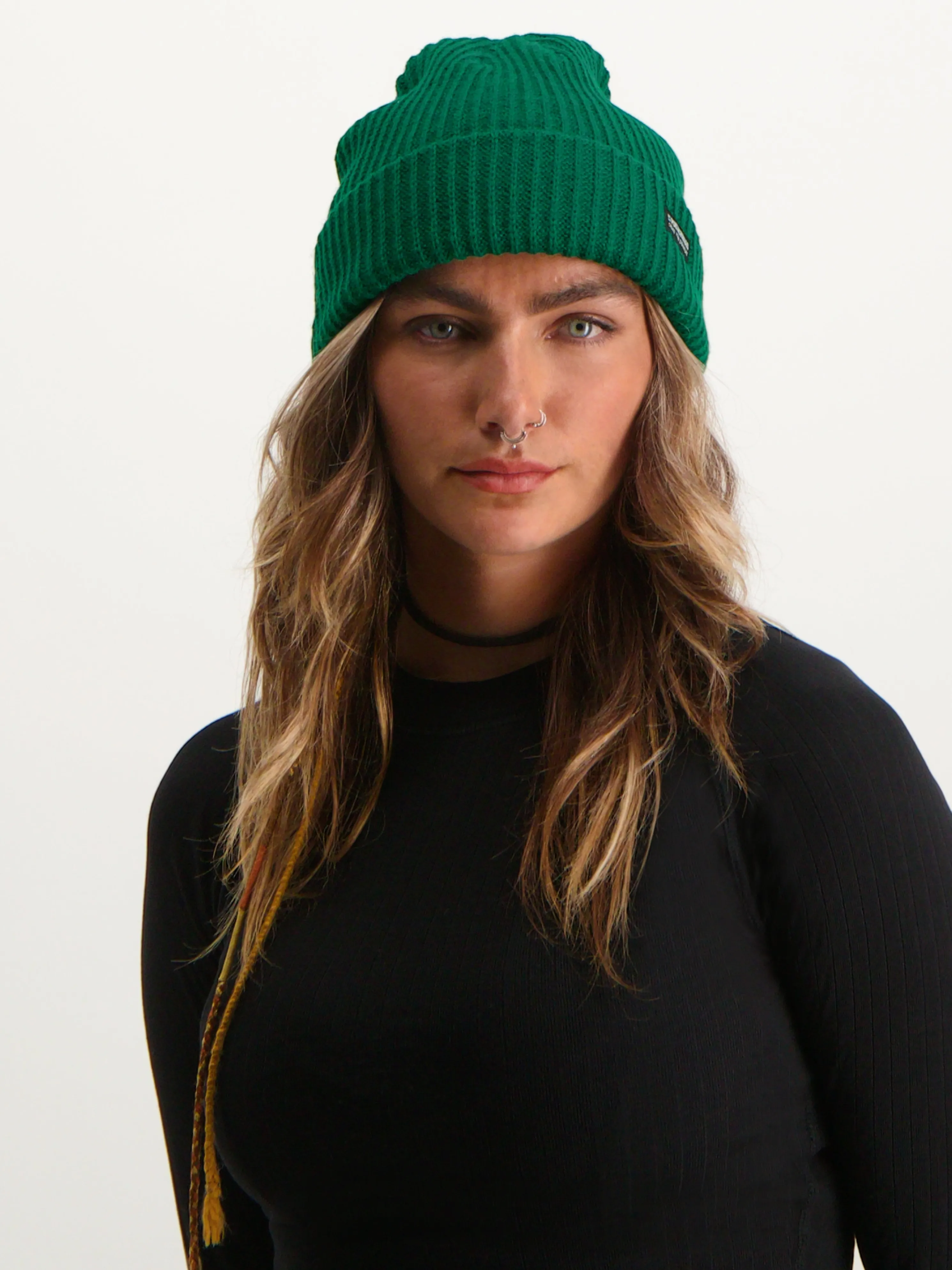 Royal Rib Beanie | Green