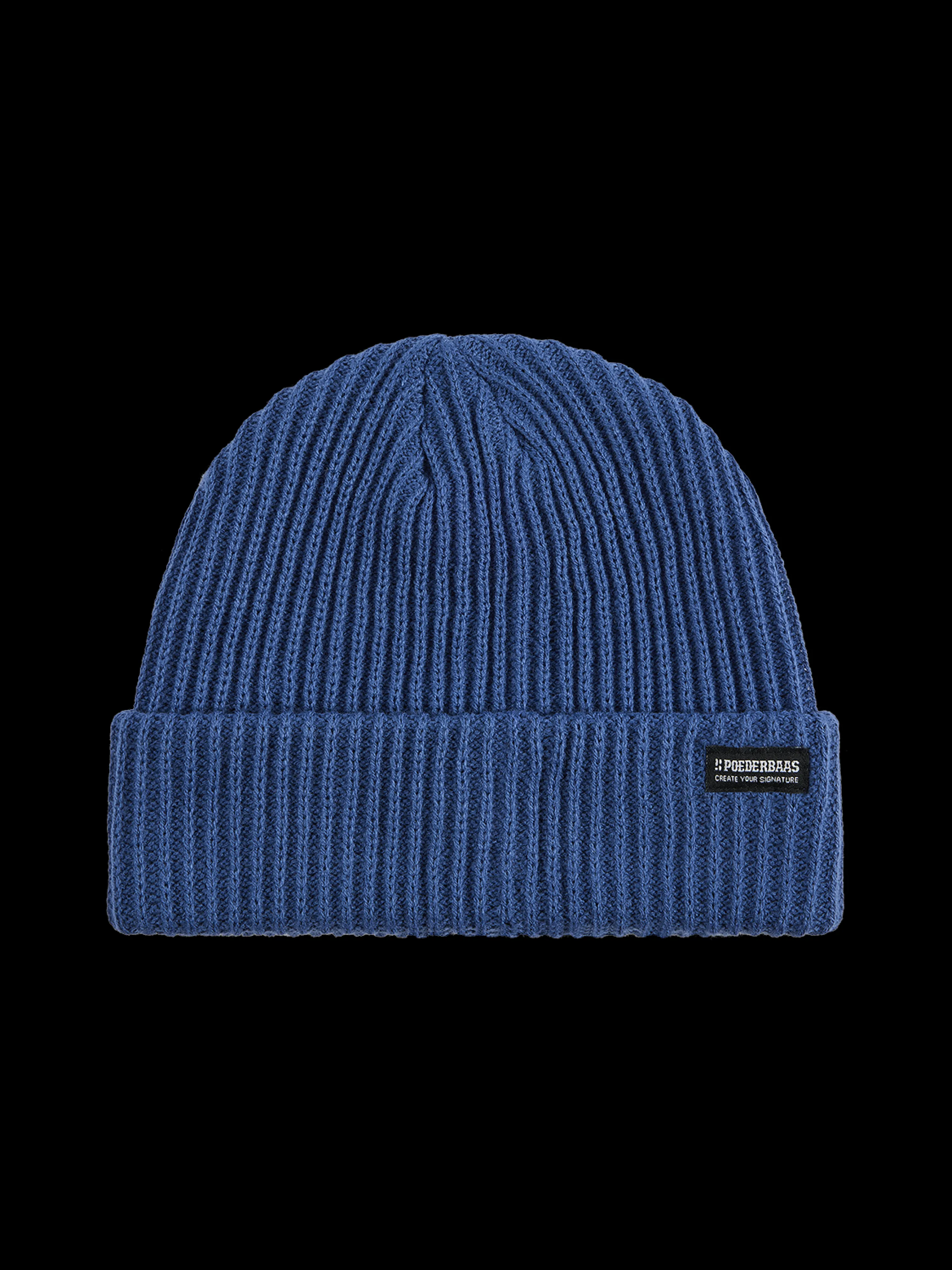 Royal Rib Beanie | Blue