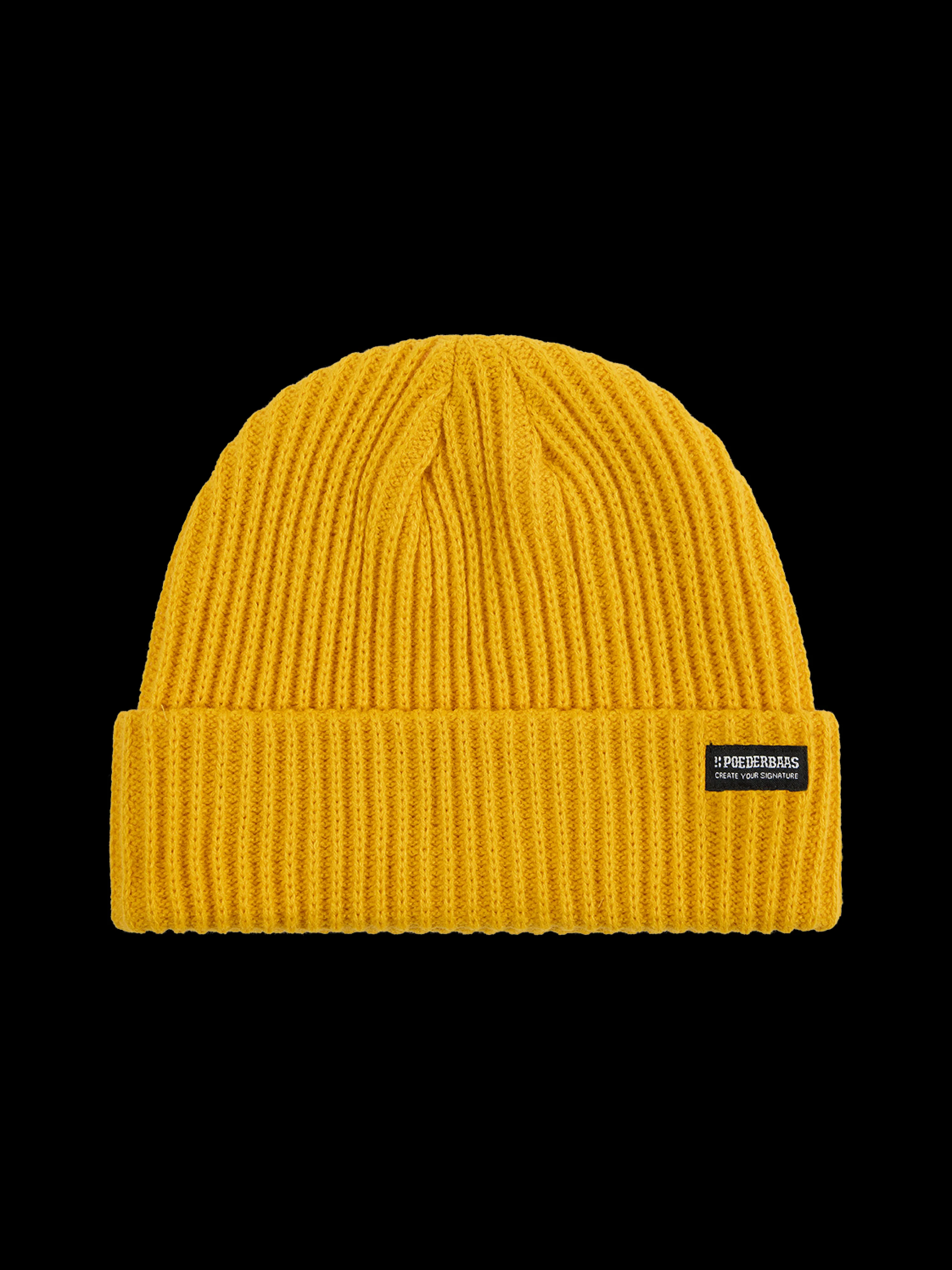Royal Rib Beanie | Yellow