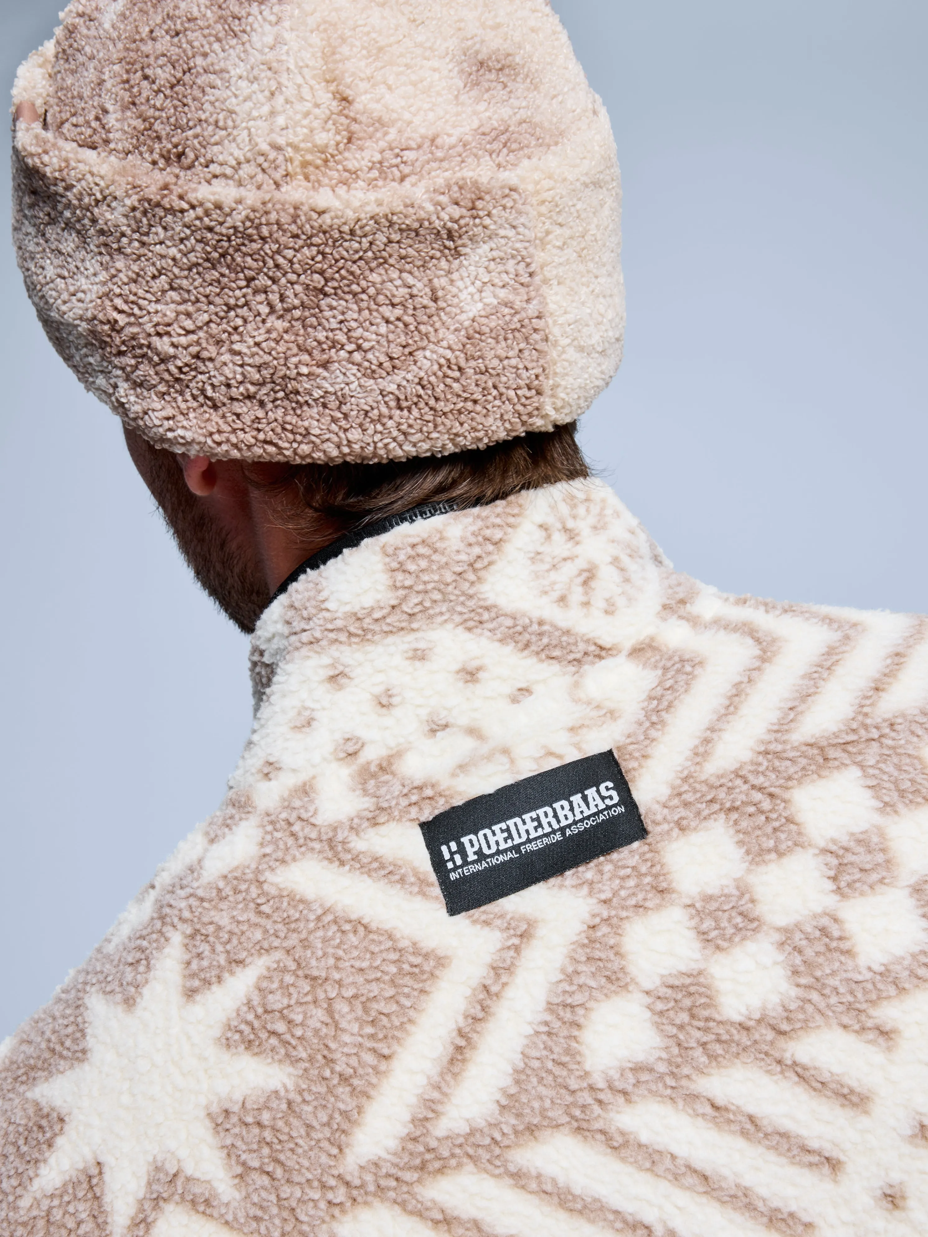 Teddy Twist Hat | Brown Multi